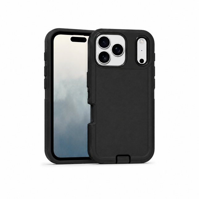 Heavy Duty Case - BLACK for iPhone 17 Pro
