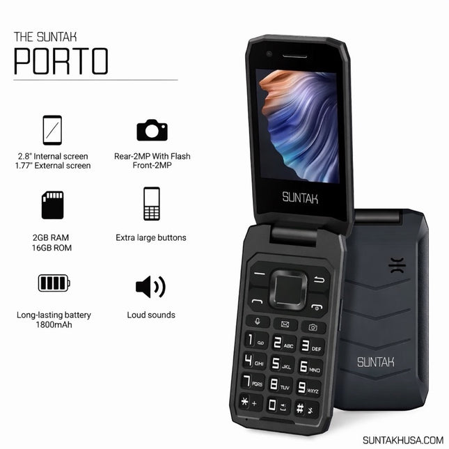 SUNTANK Flip Phone
