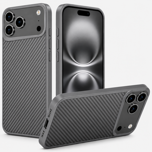 Carbon Fiber Case para iPhone 17 Pro Max