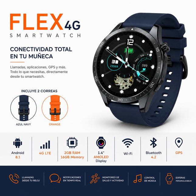 Smartwatch FLEX 4G