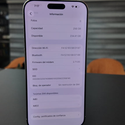 iPhone 16 Pro Max – 256GB – Desbloqueado