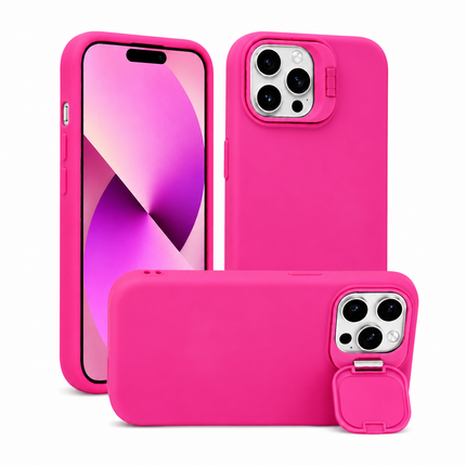 Silicone Camera Cover Case for iPhone 15 Pro Max